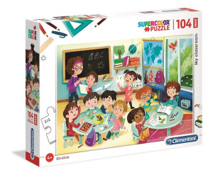 Clementoni 23732 Puzzle 104 Maxi Szkoła