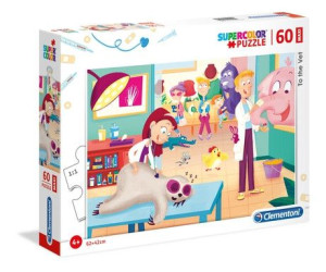 Clementoni 26446 Puzzle 60 Maxi Weterynarz