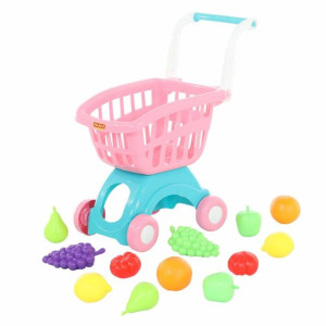Polesie 71392 Wózek Do Sklepu Mini + Zestaw Zakupowy Nr 15