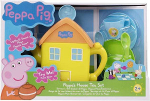 HTI Peppa 1684671 Zestaw do herbaty domek