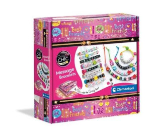 Clementoni 18640 crazy chic bransoletki z wiadomoscią