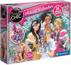 Clementoni 78797 Crazy Chic Kalendarz Adwentowy