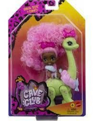 Mattel Gx22/gxp23 Cave Club Dino Lalka