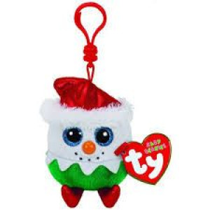 Ty 35109 Brelok Bałwan Eggnog 9cm