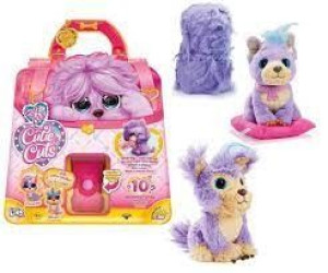 Cobi 30147 Little Live Pets cutie cuts piesek fioletowy