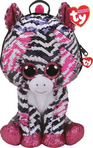 Ty 95030 Cekinowy Plecak Zebra Zoey