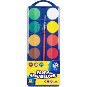 Farby Akwa 12 Kol Ast Etui 20229