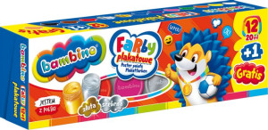 Farby Plak 12 Kol+zł+sr Bambino 01581