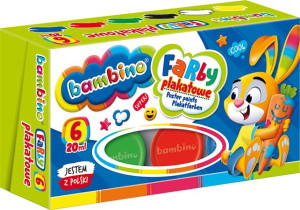 Farby Plakatowe 6kol Bambino 01598