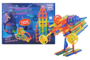 Słomki Konstrukcyjne Świecące 1000 El 50212 Norimpex
