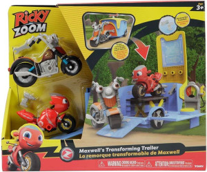 Tomy T20092 Ricky Zoom Zestaw Z Przyczepą 00923