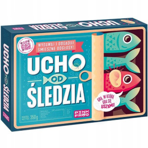 Alex pink frog ucho od śledzia 25217