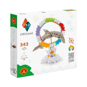 Alex origami 3d delfin 25521