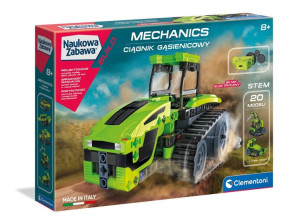 Clementoni 50689 laboratorium mechaniki ciągnik gąsienicowy