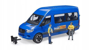Bruder 02670 MB sprinter niebieski