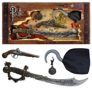 Gonher 155441/0 Zestaw Pirata 44107