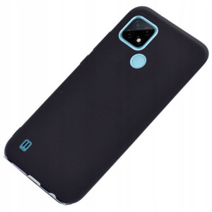 Etui case plecki Black matt czarny do Realme 7i