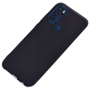 Etui case matowe plecki czarny do Motorola G60s