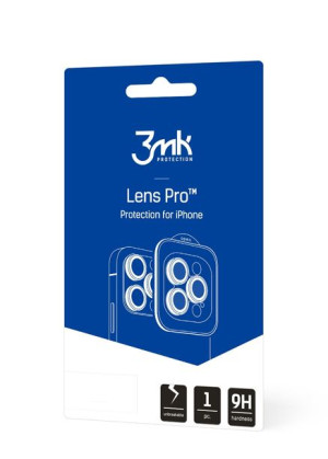 Szkło hybrydowe na obiektyw aparatu 3MK Lens Protection Pro Apple iPhone 13