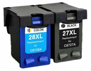 Tusze Do Drukarki HP 27 28 PSC 1315S PSC 1317