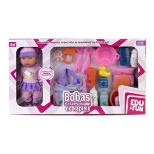 Lalka Bobas Edu&fun 25683 Do Kąpieli
