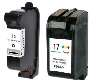 Tusze Do Drukarki HP 15 17 Deskjet 3822 810C 812C