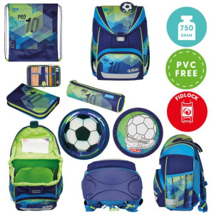 Zestaw tornister plecak UltraLight Plus Green Goal HERLITZ