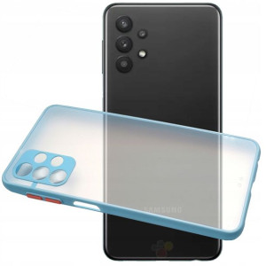 Etui plecki Milky Case Do Samsung A32 5G niebieski