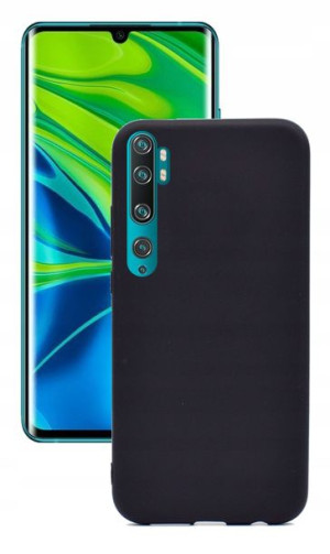 Etui plecki matowe czarne mat do Xiaomi Mi Note 10