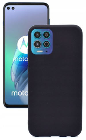 Etui matowe czarne do Motorola Moto G100 / Edge s