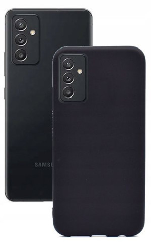 Etui plecki matowe czarne Matt case do Samsung A82