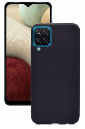 Etui plecki matowe czarne case do Samsung A22 4G