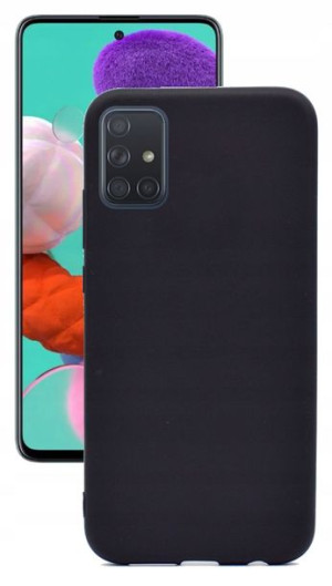 Etui plecki matowe czarne matt case do Samsung A31