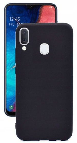 Etui plecki matowe czarne matt case do Samsung M20