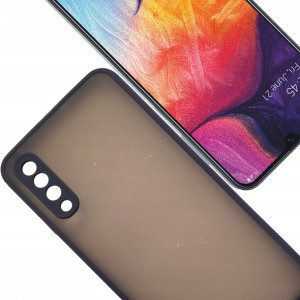 Etui silikon Smoky Case do Samsung A50 A30s granat
