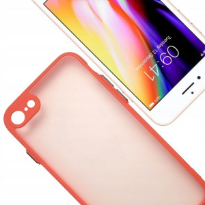 Etui silikon Milky do Iphone 7 8 SE 2020 czerwony