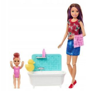 Barbie - Opiekunka Do Dziecka - Barbie Babysitter - Fhy97 Fxh05
