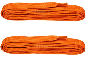 G13-40 Pomarańczowe Szerokie Sznurowadła 7 Mm Sznurówki Do Adidasów 60 Cm