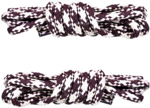 G9-02 Beżowo-brązowe Sznurowadła Trekkingowe Okrągłe 5 Mm Sznurówki 120 Cm