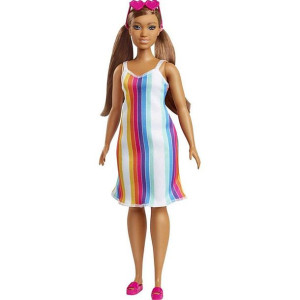 Barbie - Ocean Malibu 50 W Sukience W Paski - Grb35 Grb38
