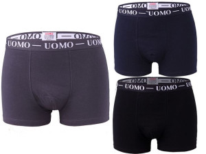 3 x Bokserki męskie UOMO majtki bawełniane r XXXL