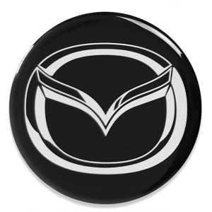 Emblematy naklejki na kołpaki dekle do Mazda 62mm