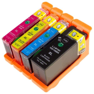 4x Tusz Lexmark L100xl Impact S300 S301 S302 S308