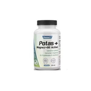 Witaminy i Minerały Potas + Magnez + Witamina B6 Pharmovit Potas Magnez B6