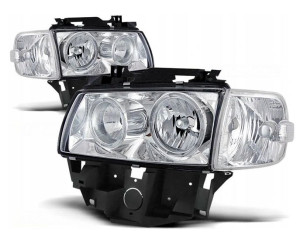Lampy Reflektory Vw T4 96-03 Bus Ringi Chrome Fk