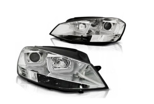 Lampy Vw Golf 7 12-17 U-type Chrome Led Drl