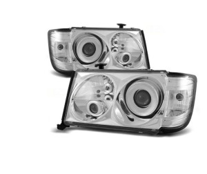 Lampy przednie Mercedes W201/190 12.82-05.93 chrom