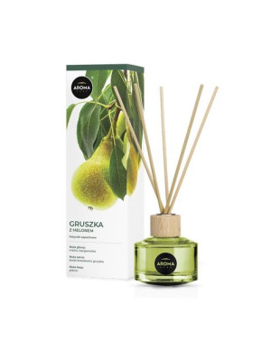 AROMA Home Basic Patyczki Zapachowe 50ml GRUSZKA Z MELONEM