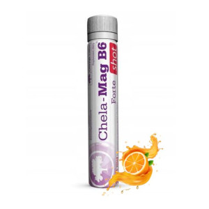 Minerały Magnez + Witamina B6 Olimp Chela-MagB6 Forte Shot 25ml Pomarańcza