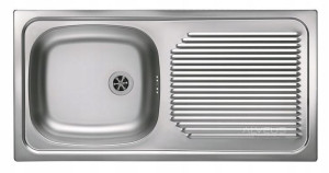 Alveus Basic 60 Zlewozmywak Stalowy Satyna